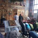 Чин прощения в Покровском храме г.Апшеронска